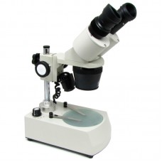 Мікроскоп бінокулярний XTX-3C LED (світлодіодне підсвічування верх / низ, фокус 60-80 мм, кратність збільшення 20X / 40X)