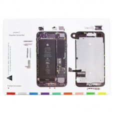 Магнитный мат  MECHANIC  iP7 для раскладки винтов и запчастей при разборке iPhone 7