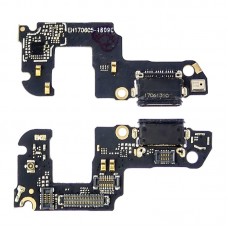 Роз'єм зарядки для HUAWEI Honor 9 (STF-L09, STF-L19) на платі з мікрофоном і компонентами (USB Type-C)