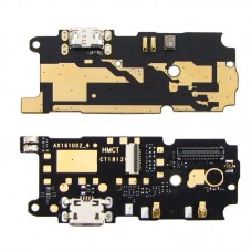 Роз'єм зарядки для XIAOMI Redmi Note 4 на платі з мікрофоном і компонентами Mediatek