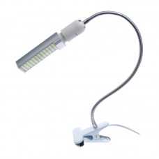 Лампа світлодіодна на гнучкій нозі з затискачем AD-017 (12W, 220V, 60 світлодіодів)