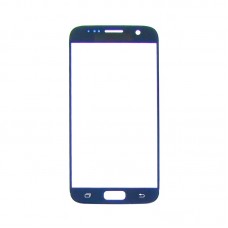Скло тачскрін з OCA плівкою для SAMSUNG G930 Galaxy S7 темно-синє