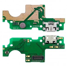 Роз'єм зарядки для HUAWEI Honor 6C Pro (JMM-AL00 / JMM-AL10 / JMM-TL00 / JMM-TL10) на платі з мікрофоном і компонентами