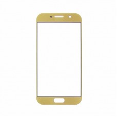 Стекло тачскрина для SAMSUNG A520 Galaxy A5 (2017) золотистое