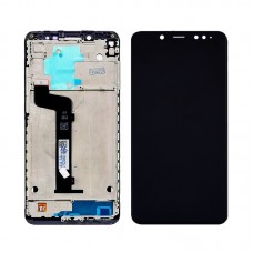 Дисплей  для XIAOMI  Redmi Note 5/Note 5 Pro с чёрным тачскрином и корпусной рамкой