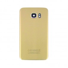 Заднє скло корпусу для SAMSUNG G935 Galaxy S7 Edge золотисте