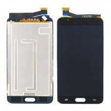Дисплей для SAMSUNG G610 Galaxy J7 Prime з чорним тачскріном, з регульованим підсвічуванням