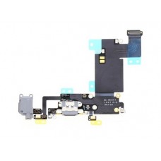 Шлейф  для APPLE  iPhone 6s Plus с серым разъёмом питания, гарнитуры, с микрофоном