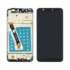 Дисплей для HUAWEI P Smart (2017) з чорним тачскріном і корпусних рамкою