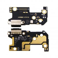 Разъём зарядки  для XIAOMI  Mi8 (USB Type-C) на плате с микрофоном и компонентами