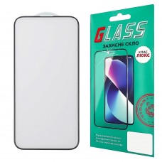 Защитное стекло для Apple iPhone 15 Pro Max (0.3 мм, 4D чёрное) Люкс