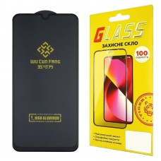 Защитное стекло для Samsung A305/ A307/ A505/ A407 A30/ A50/ A30s/ A40s High Aluminum (0.3 мм, чёрное)