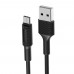 Кабель Borofone BX1 USB to MicroUSB 1m черный