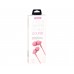 Наушники вакуумные  Remax  RM-501 розовые