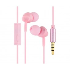 Наушники вакуумные  Remax  RM-501 розовые
