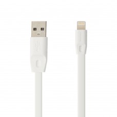 USB кабель  Remax  RC-001i 1m Lightning белый