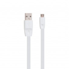 USB кабель  Remax  RC-001m 2m Micro белый