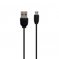 USB кабель  Remax  RC-134m 1m Micro чёрный