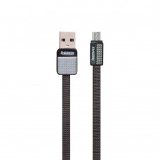 USB кабель  Remax  RC-044m 1m Micro чёрный