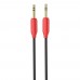 AUX кабель Hoco UPA11 TRS 3.5 - TRS 3.5 1m червоний