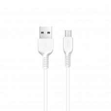 USB кабель  Hoco  X13 1m Micro белый
