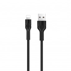 Кабель Hoco U31 USB to Lightning 1.2m чорний