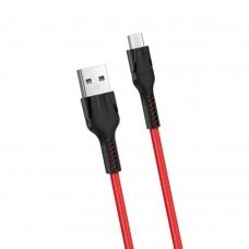 USB кабель Hoco U31 1,2m Micro червоний