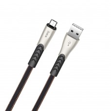 USB кабель Hoco U48 1,2m Micro чорний