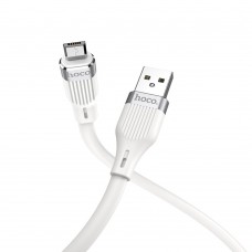 USB кабель Hoco U72 1,2m Micro білий