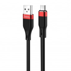 Кабель Hoco U72 USB to MicroUSB 1.2m чорний