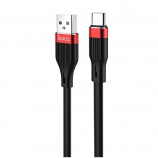 Кабель Hoco U72 USB to Type-C 1.2m черный