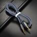 AUX кабель Hoco UPA03 TRS 3.5 - TRS 3.5 1m серебристый