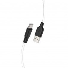 Кабель Hoco X21 Plus USB для Type-C 1m черно-белый
