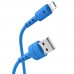 USB кабель Hoco X30 1,2m Lightning синій