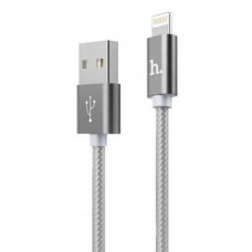 Кабель Hoco X2 USB to Lightning 1m сріблястий