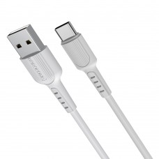 USB кабель Borofone BX16 Type-C 3A 1m білий