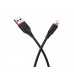 Кабель Borofone BX17 USB to Lightning 1m чорний