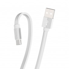 USB кабель Borofone BU8 Type-C 1,2m 3A білий