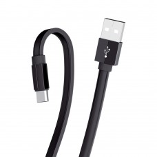 USB кабель  Borofone  BU8 Type-C 1,2m 3A чёрный