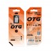 Адаптер OTG Borofone BV2 Micro USB - USB 3.0 (F) сріблястий