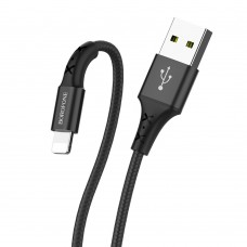 Кабель Borofone BX20 USB to Lightning 1m чорний