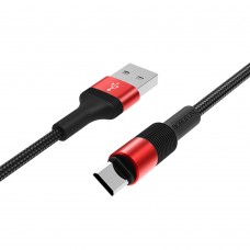 Кабель Borofone BX21 USB to MicroUSB 1m красный