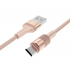 Кабель Borofone BX21 USB to MicroUSB 1m золотистий