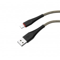 Кабель Borofone BX25 USB to Lightning 1m черный