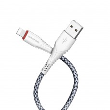 Кабель Borofone BX25 USB to Lightning 1m белый