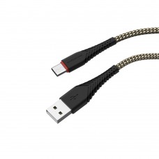 Кабель Borofone BX25 USB to Type-C 1m black