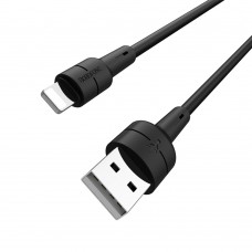 Кабель Borofone BX30 USB to Lightning 1m черный