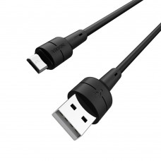 Кабель Borofone BX30 USB to MicroUSB 1m черный