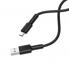 USB кабель Borofone BX31 Type-C 3A 1m чорний