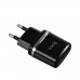 Сетевое зарядное устройство  Hoco  C12 2 USB 2.4A чёрное
